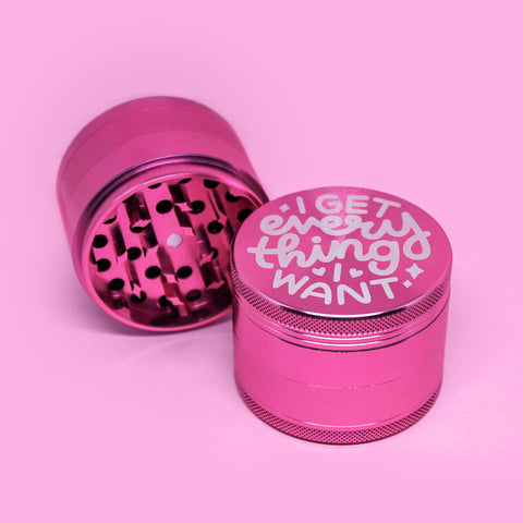 🌱 New product! The cutest, pinkest grinder ever.